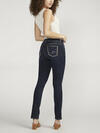 Elyse Mid Rise Straight Leg Jeans image number 1