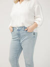 Girlfriend Mid Rise Slim Leg Jeans Plus Size image number 3
