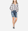 Suki Bermuda Dark Wash, , hi-res image number 0