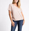 Arizona Slit-Neck Short-Sleeve Top, , hi-res image number 0