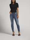 Elyse Mid Rise Skinny Jeans image number 0