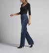 Avery High Rise Trouser Leg Jeans, Indigo, hi-res image number 2