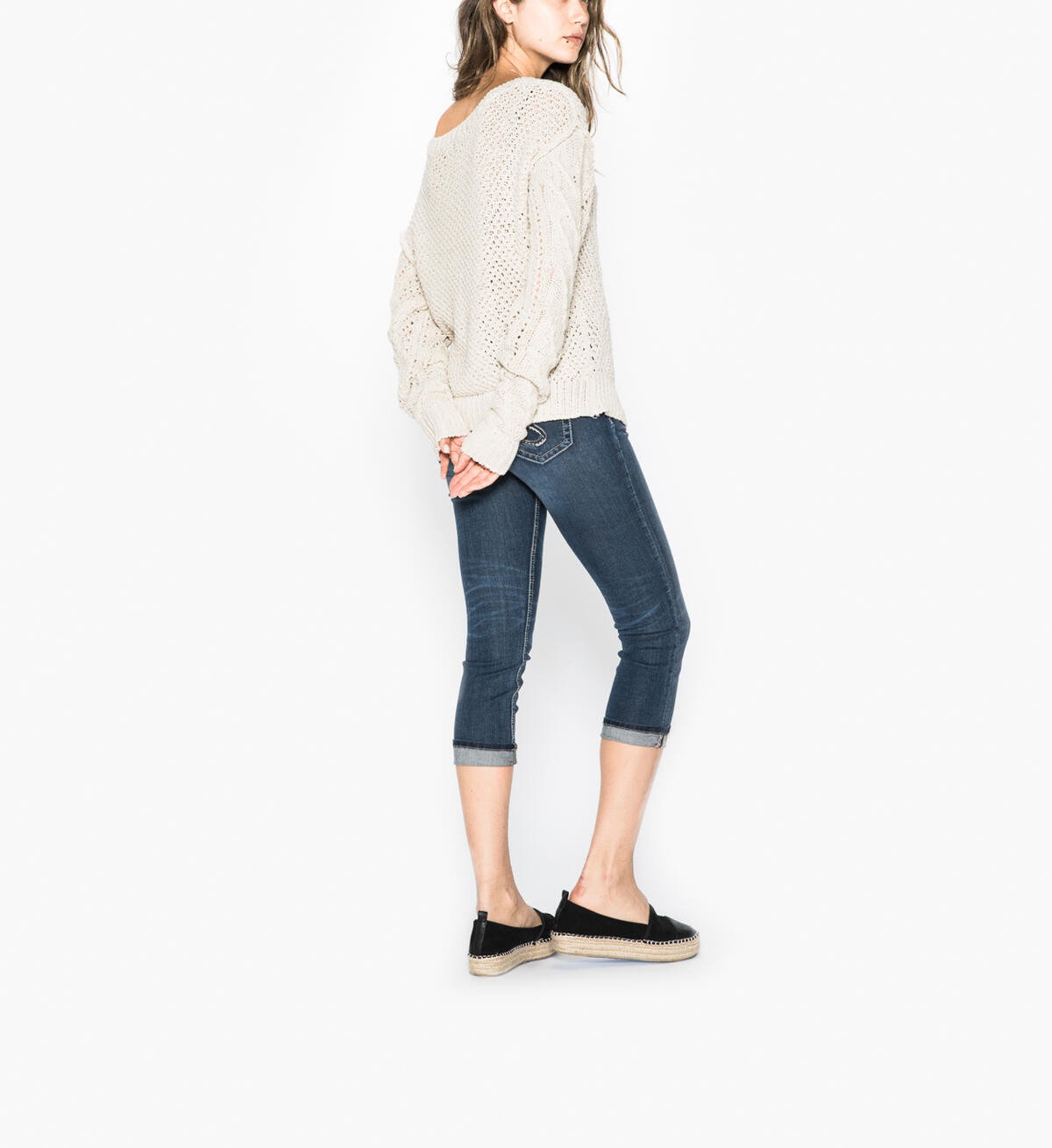 Skylar - Long-Sleeve Cable Knit Sweater, , hi-res image number 2