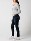 Suki Mid Rise Skinny Jeans image number 2