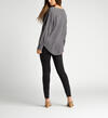 Emmeline Lace Up Sleeve Sweater, Dark Gray, hi-res image number 2