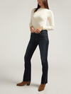 Elyse Mid Rise Slim Bootcut Jeans image number 2