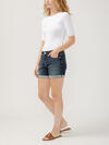 Elyse Mid Rise Luxe Stretch Shorts image number 2
