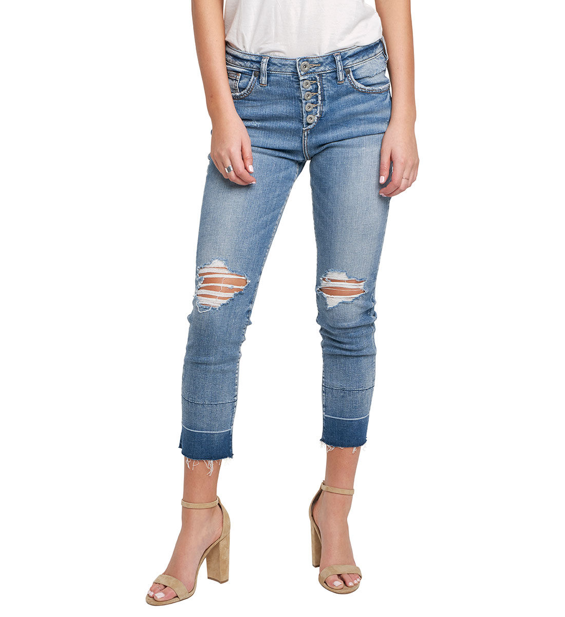 Button fly jeans sale for women