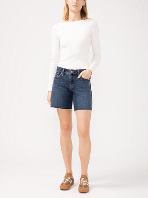 Suki Mid Rise Long Shorts