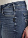 Boyfriend Mid Rise Shorts Plus Size image number 3