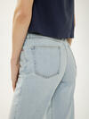 90s Mid Rise Baggy Bootcut Jeans image number 3
