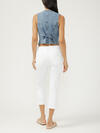 Elyse Mid Rise Luxe Stretch Capri image number 1