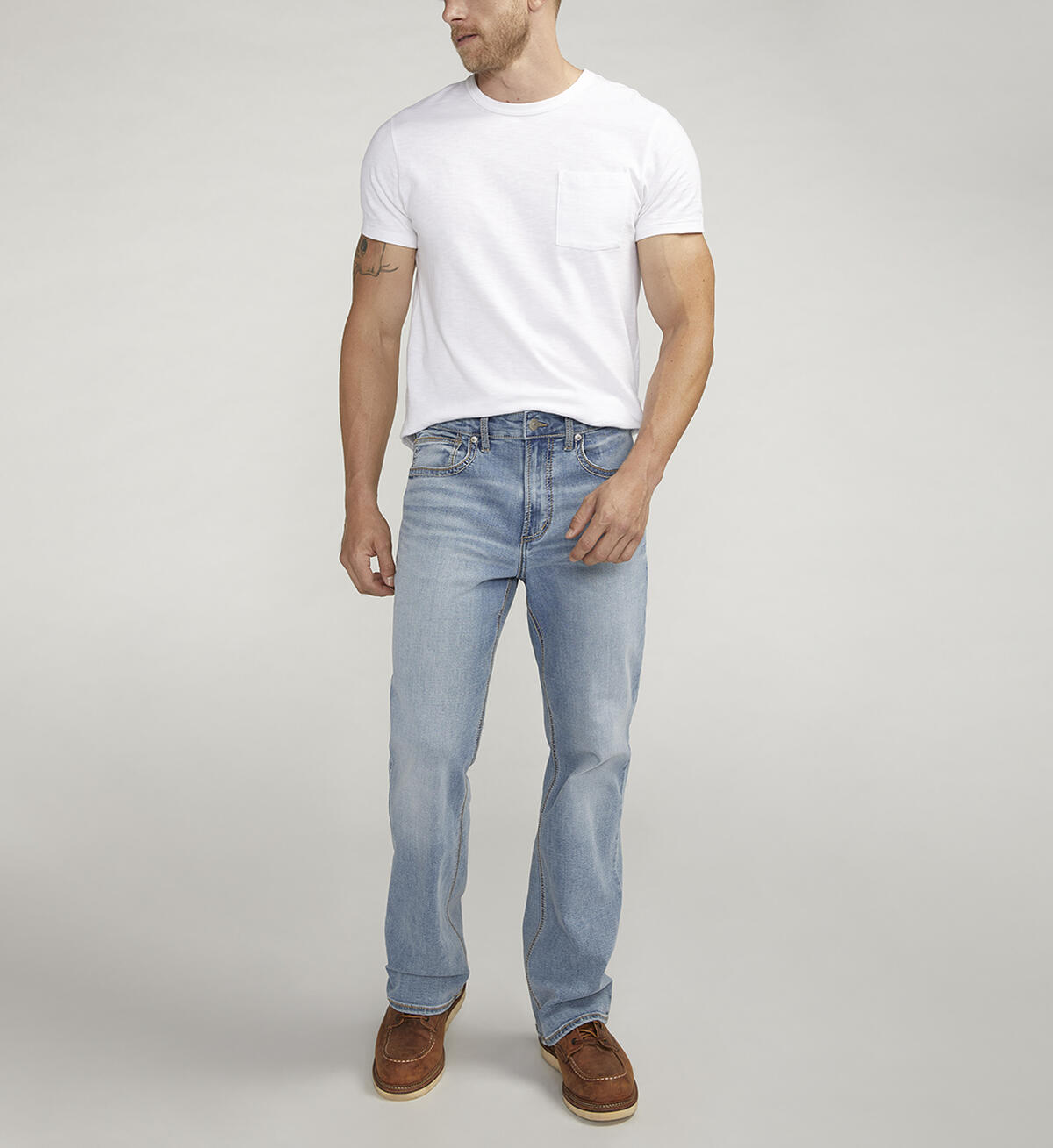 Craig Classic Fit Bootcut Jeans, , hi-res image number 0