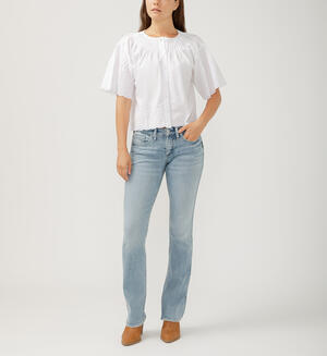 Britt Low Rise Slim Bootcut Jeans