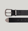 Women's Pebble Grain Leather Belt, , hi-res image number 2