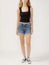 Boyfriend Mid Rise Shorts image number 0