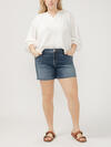 Elyse Mid Rise Shorts Plus Size image number 0