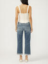 Chelsea Mid Rise Straight Leg Jeans image number 1