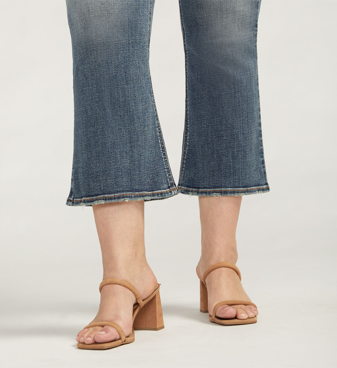 Buy Suki Mid Rise Cropped Flare Jeans Plus Size for USD Buy Suki Mid Rise Cropped Flare Jeans Plus Size for USD
