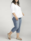 Britt Low Rise Capri Plus Size image number 2