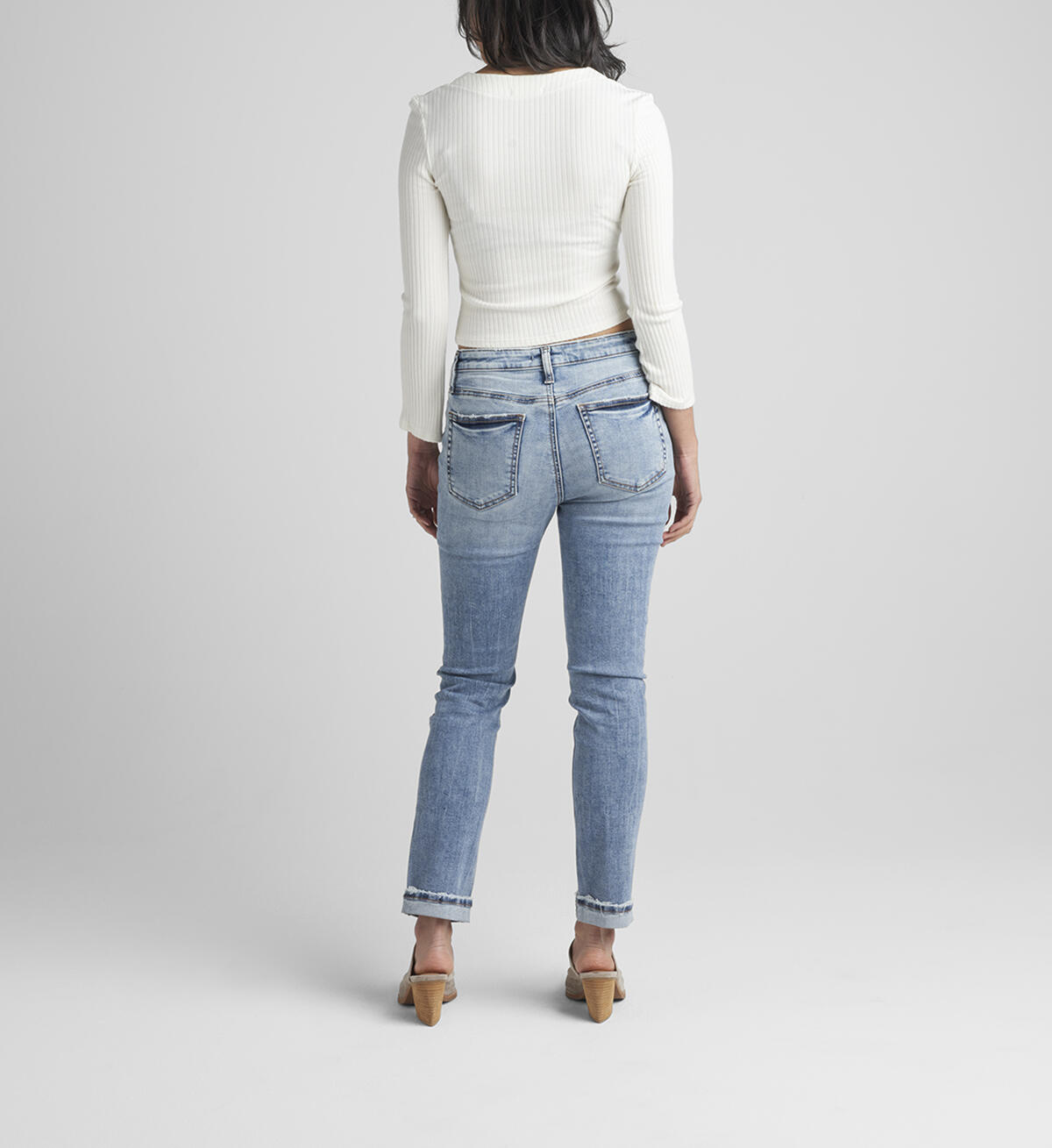 Beau Mid Rise Slim Leg Jeans, Indigo, hi-res image number 1