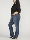 Suki Mid Rise Slim Bootcut Jeans Plus Size, Indigo, hi-res image number 2