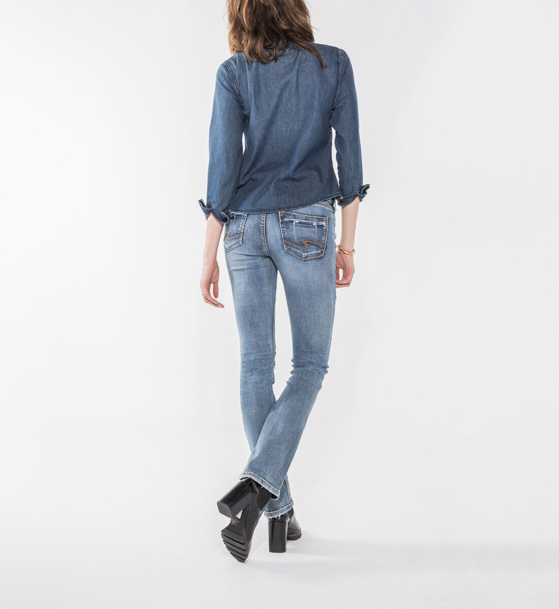 Silver jeans aiko slim boot new arrivals