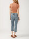 Suki Mid Rise Luxe Stretch Capri image number 1