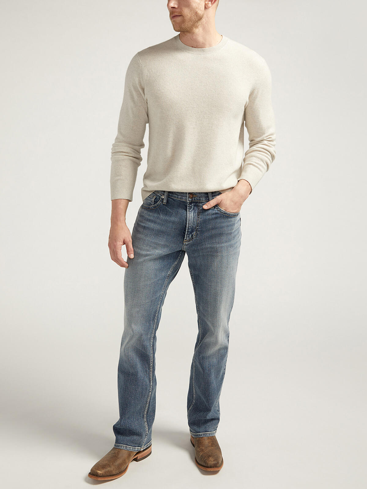 Jace Slim Fit Bootcut Jeans image number 0