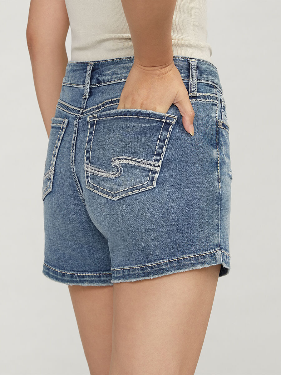 Elyse Mid Rise Shorts Elyse Mid Rise Shorts