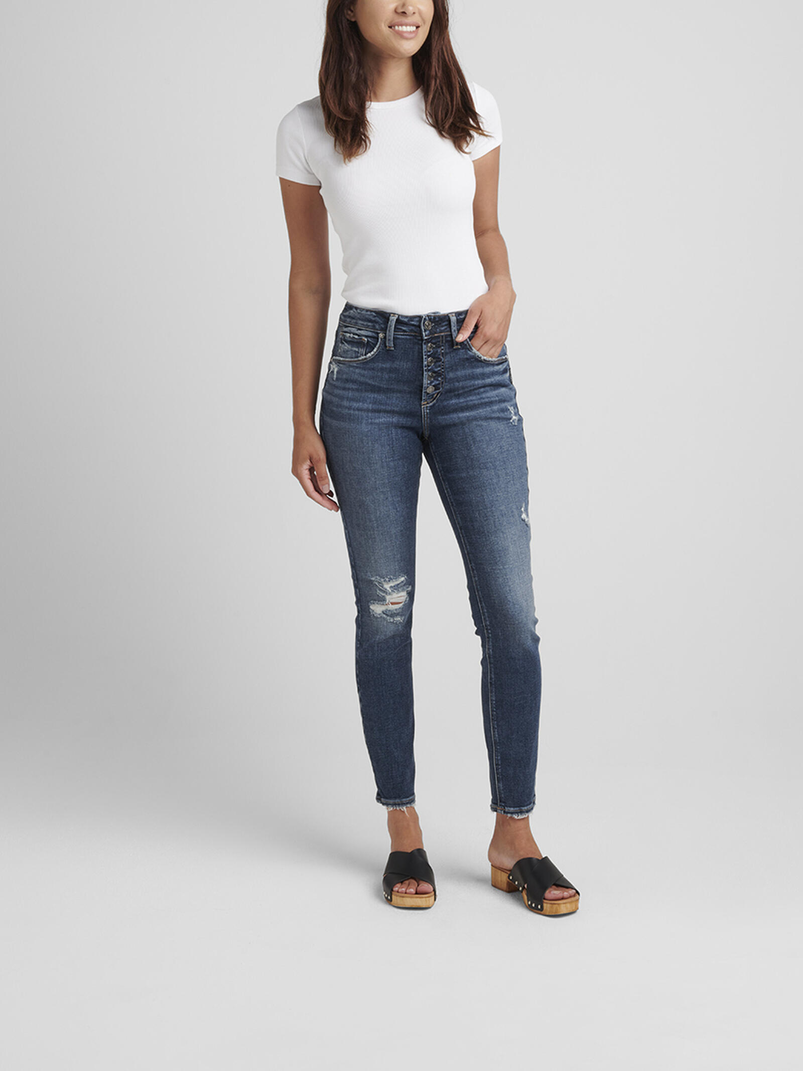 Avery High Rise Skinny Jeans