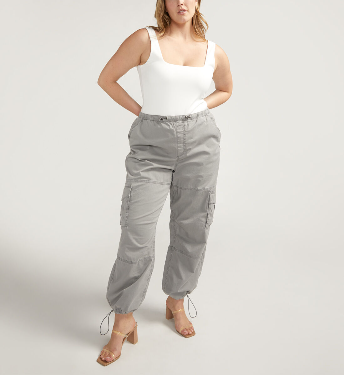 Plus size utility pants on sale