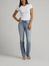 Suki Mid Rise Slim Bootcut Jeans, Indigo, hi-res image number 0