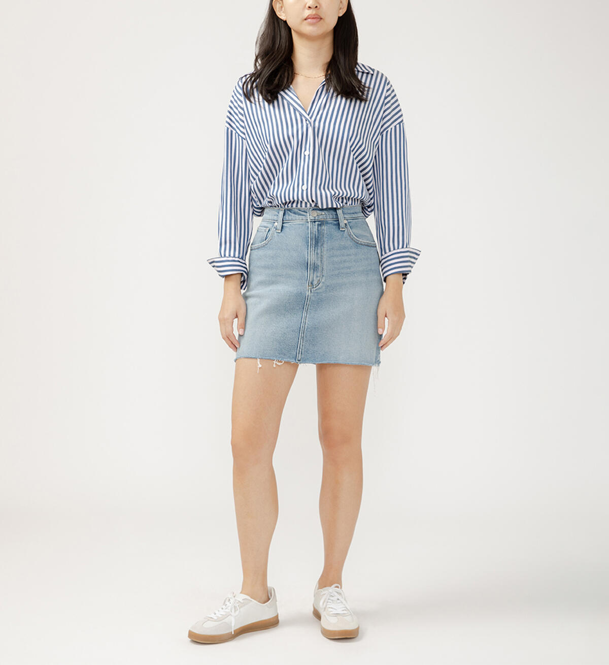 Denim Mini Skirt, , hi-res image number 0