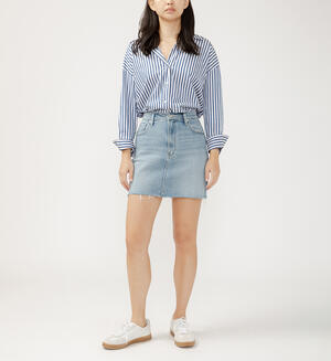 Denim Mini Skirt