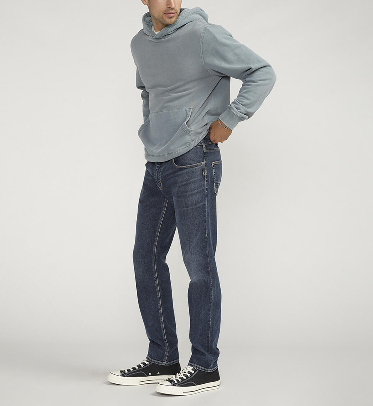 Konrad Slim Fit Slim Leg Jeans, Indigo, hi-res image number 2