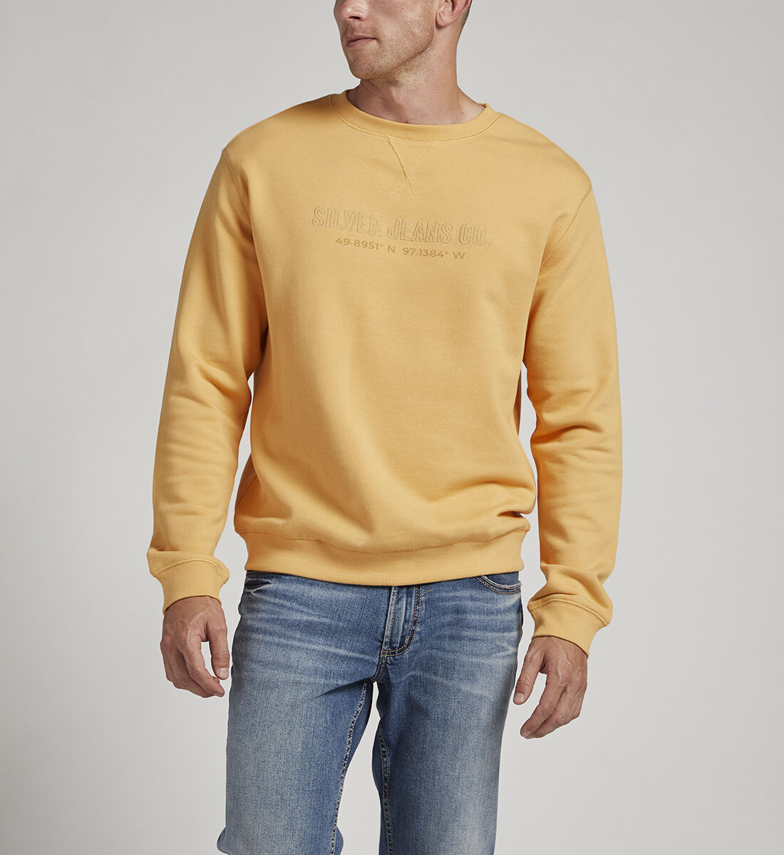 Honey crew neck pullover sweatshirt online