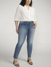 Suki Mid Rise Straight Leg Jeans Plus Size image number 0