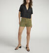 High Rise Cargo Shorts, Green, hi-res image number 0