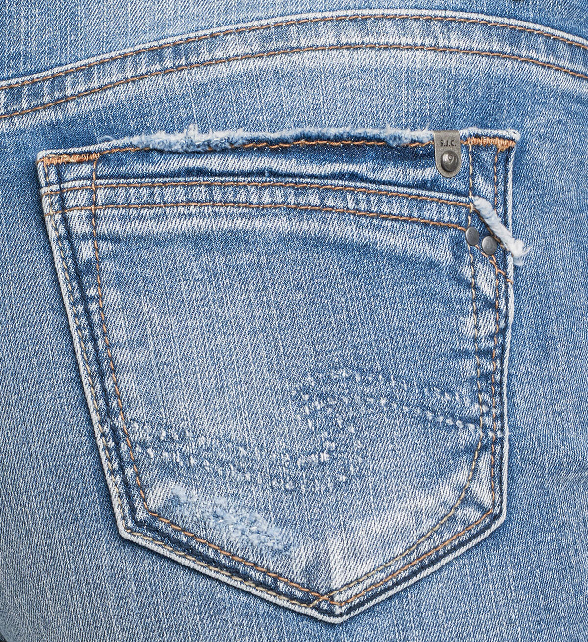 Button Fly Ankle Slim Medium Wash, , hi-res image number 3