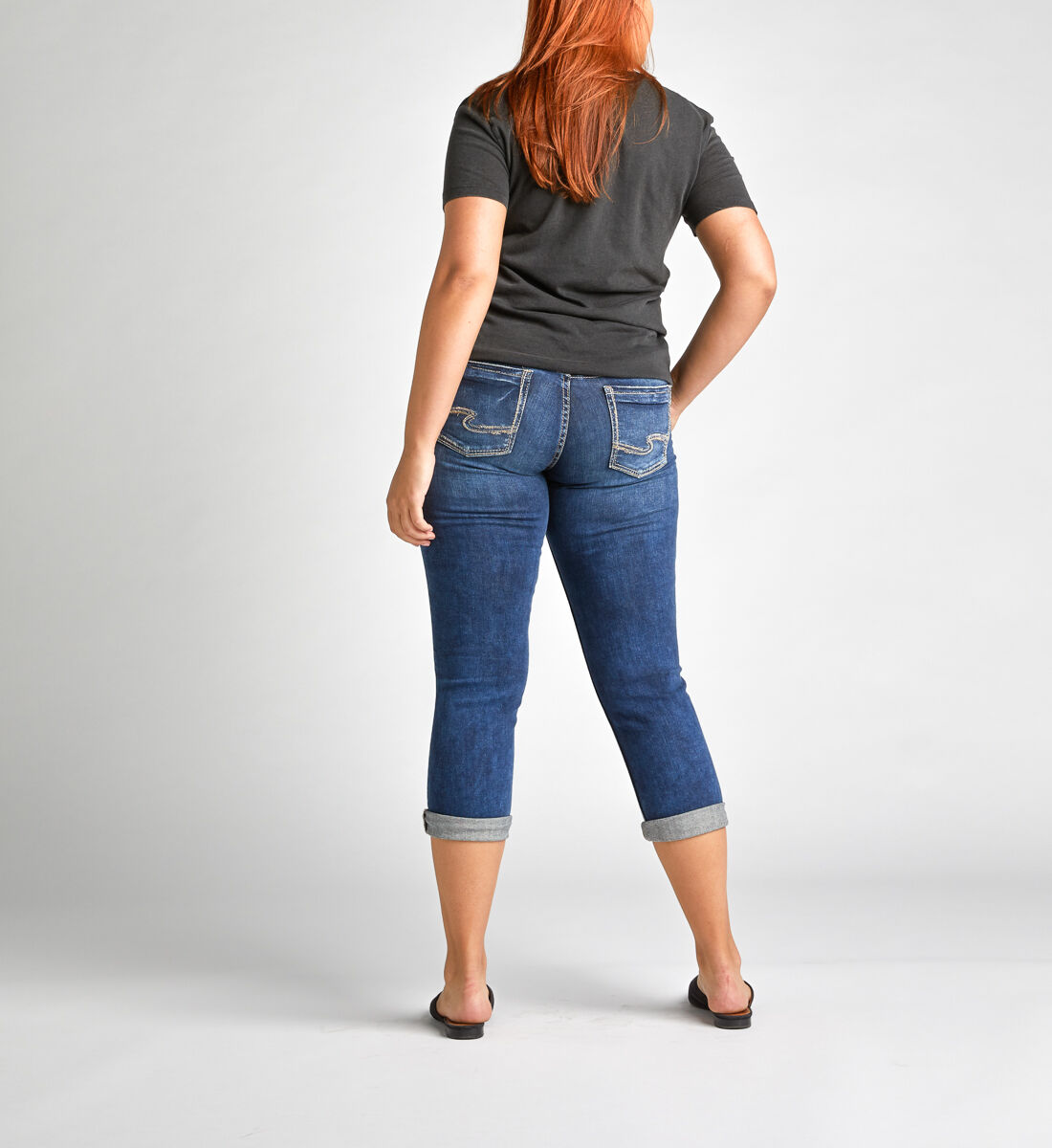 Silver jeans suki best sale capri