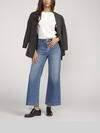Vintage Patch Pocket Wide Leg High Rise Jeans, , hi-res image number 0