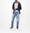 Eddie Tapered Mens Medium Wash, , hi-res image number 3