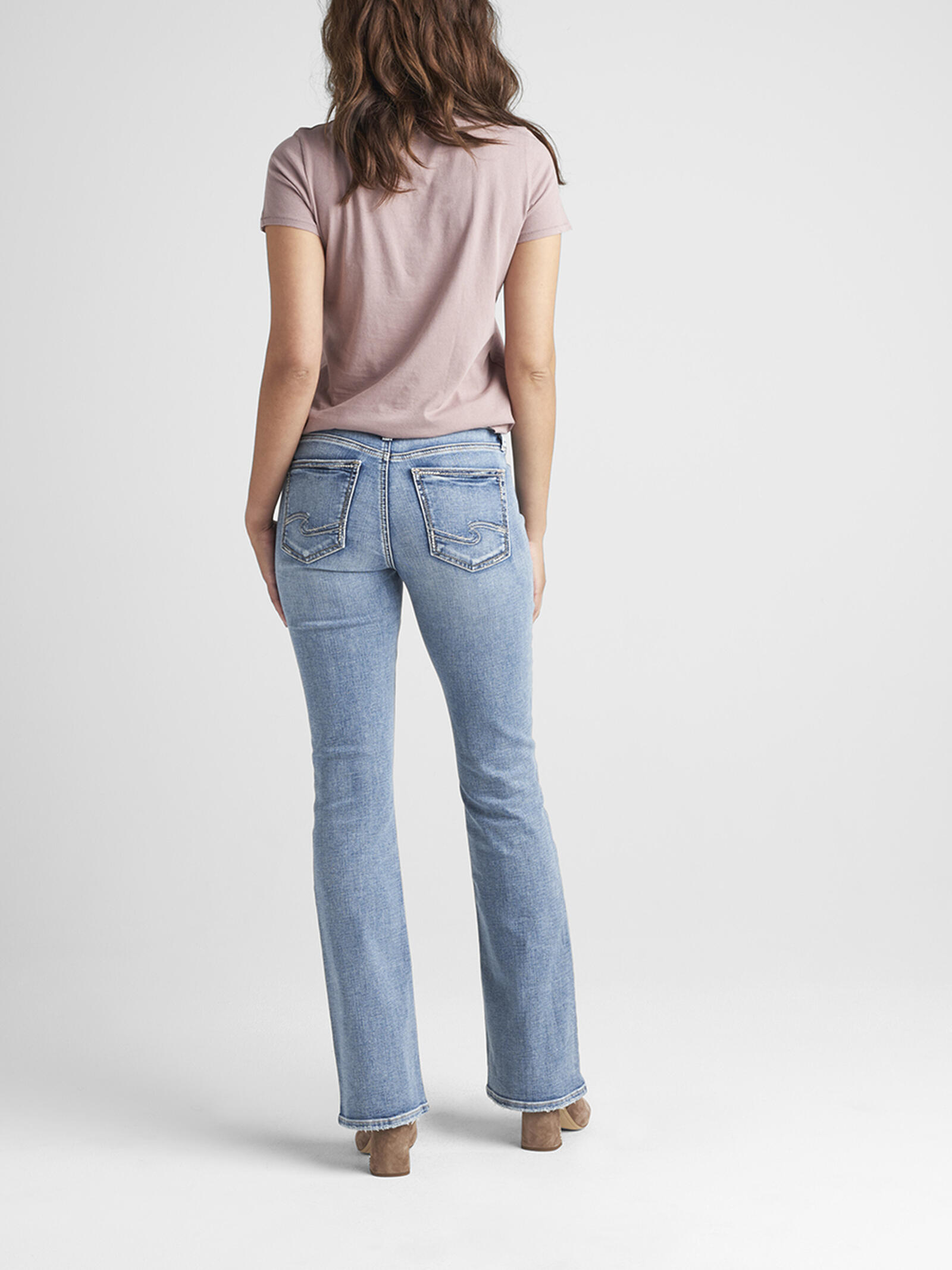 Buy Suki Mid Rise Bootcut Jeans for USD Silver Jeans