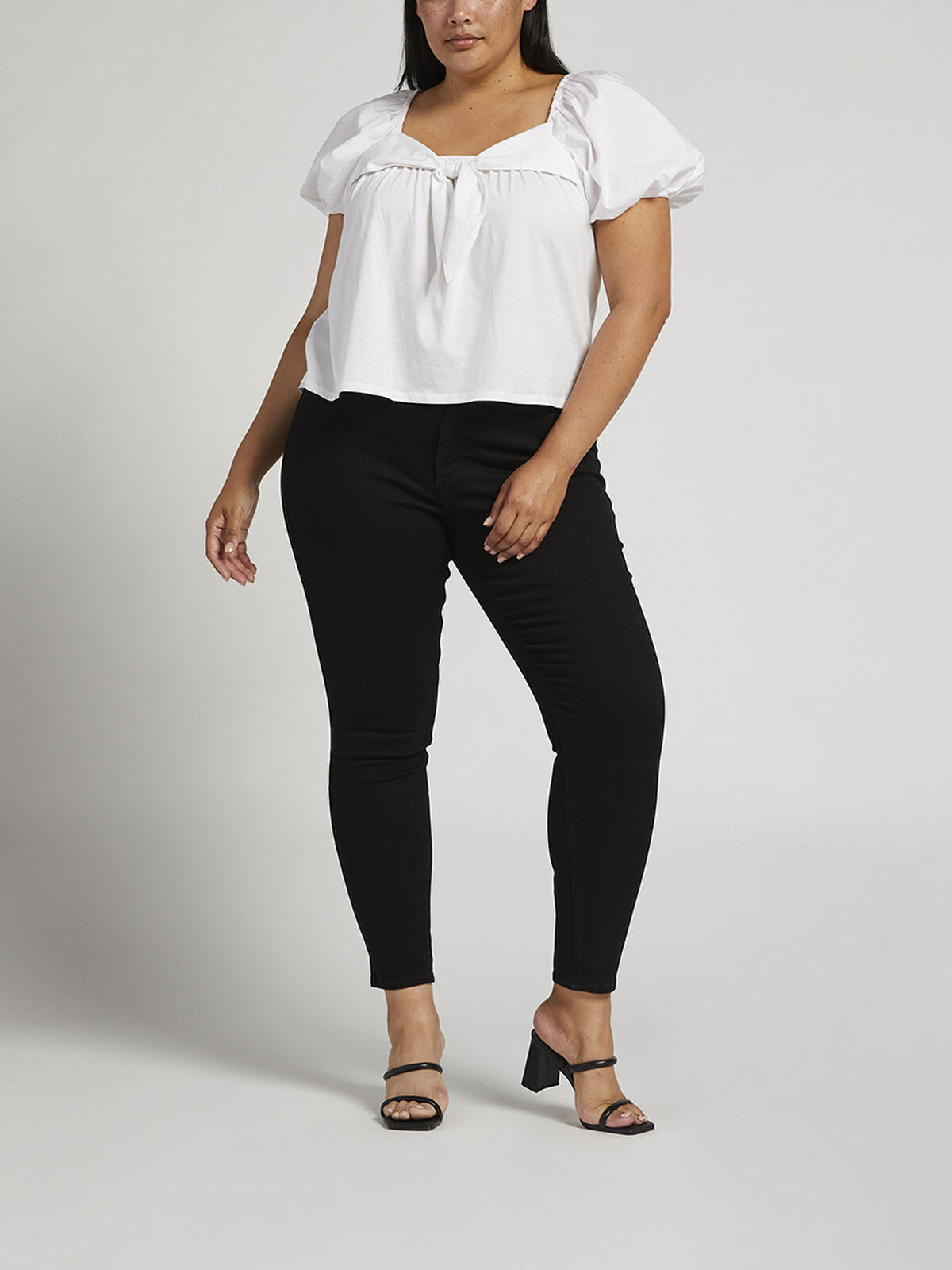 Infinite Fit High Rise Skinny Jeans Plus Size image number 0