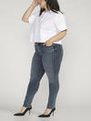 Most Wanted Mid Rise Straight Leg Jeans Plus Size image number 2