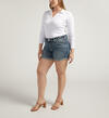 Suki Mid Rise Shorts Plus Size, , hi-res image number 2