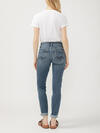 Boyfriend Mid Rise Slim Leg Jeans, , hi-res image number 1