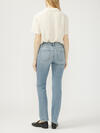 Suki Mid Rise Classic Straight Luxe Stretch Jeans image number 1