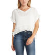 Crop Fringe Caftan Top, , hi-res image number 0